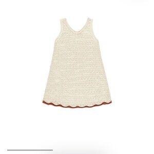 Rylee Cru Crochet Dress NWT 6-7